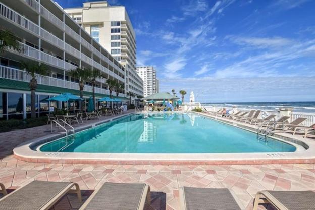 Oceanfront Studio Condo , Daytona Beach Fl Exterior foto